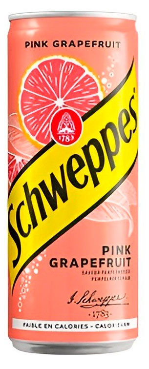 Напиток газированный Schweppes Pink Grapefruit Польша, 330 мл