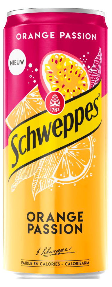 Напиток газированный Schweppes Orange Passion Польша, 330 мл