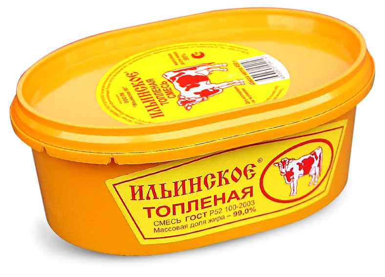 Смесь топленая растительно-жировая Ильинское ведерко 99% ГОСТ, 450 г