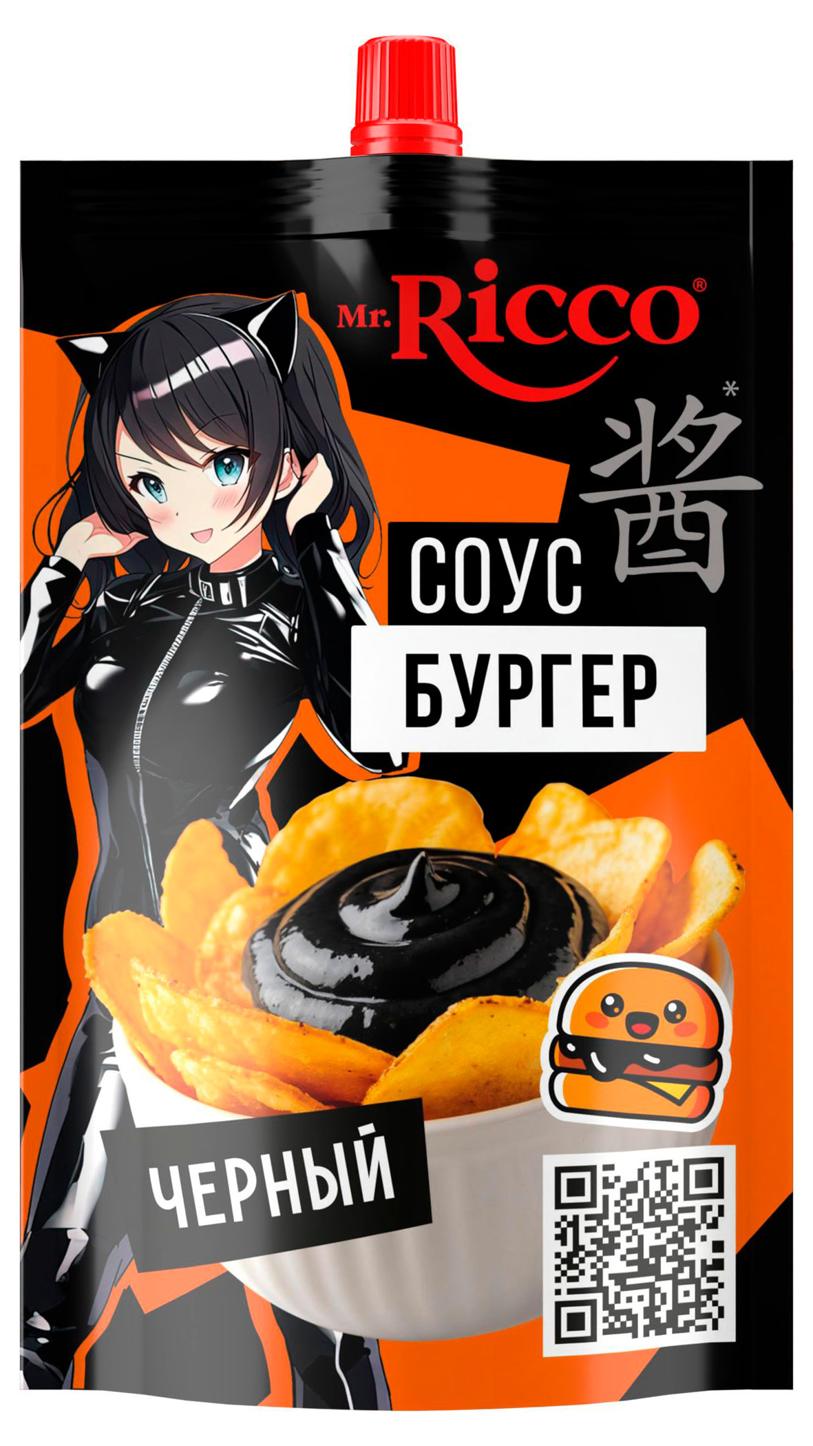 Соус Mr. Ricco Бургер черный, 195 г