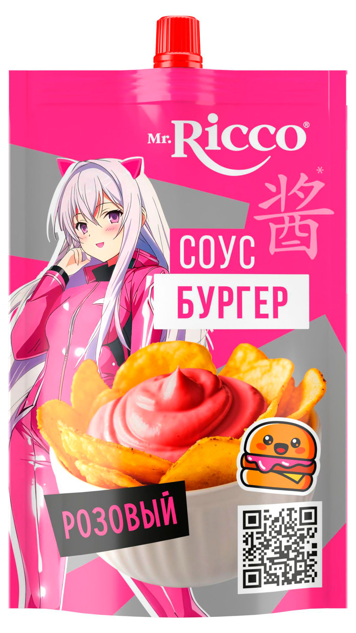 Соус Mr. Ricco Бургер розовый, 200 г