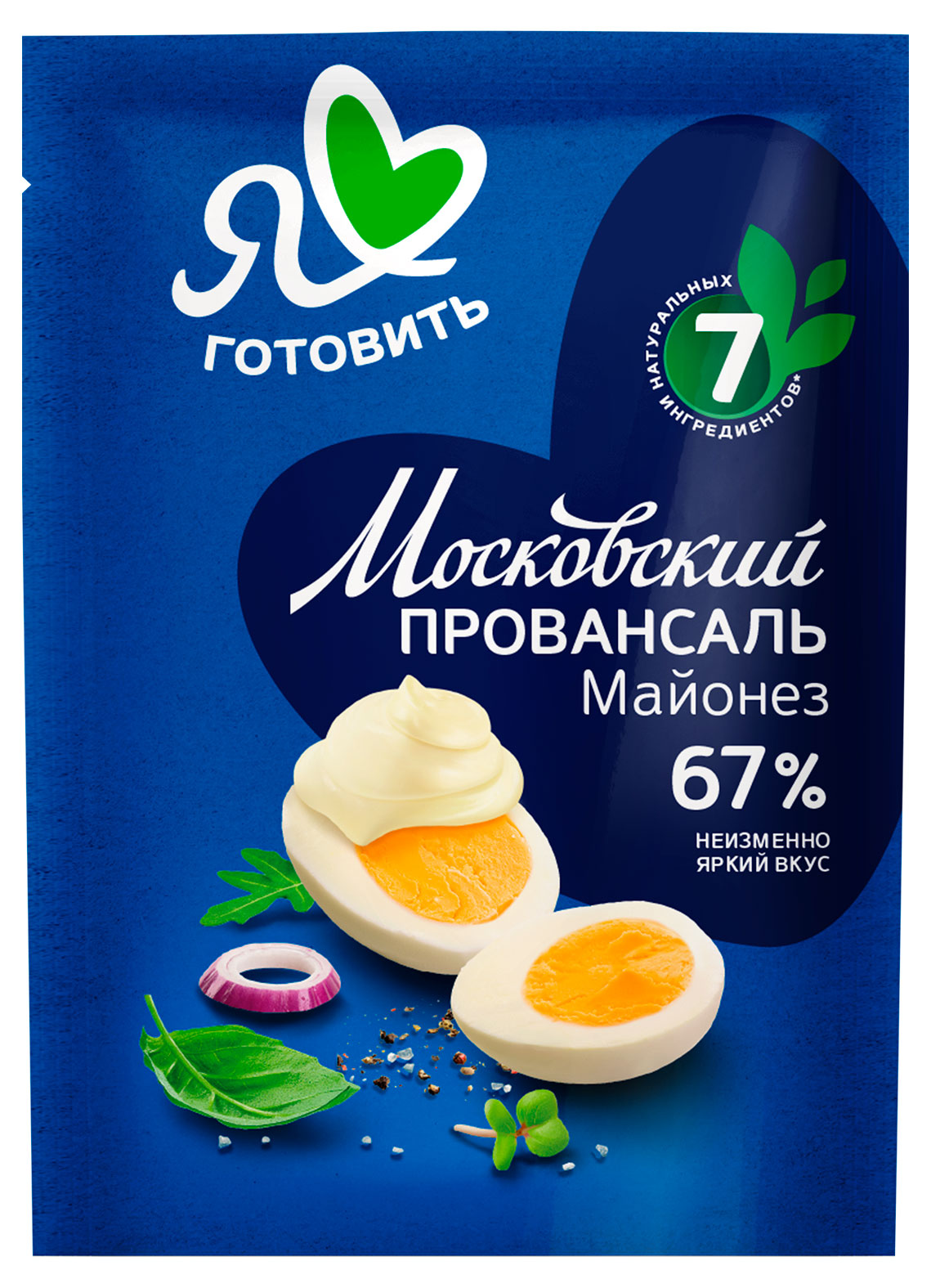 Майонез Я люблю готовить Московский провансаль 67%, 100 мл