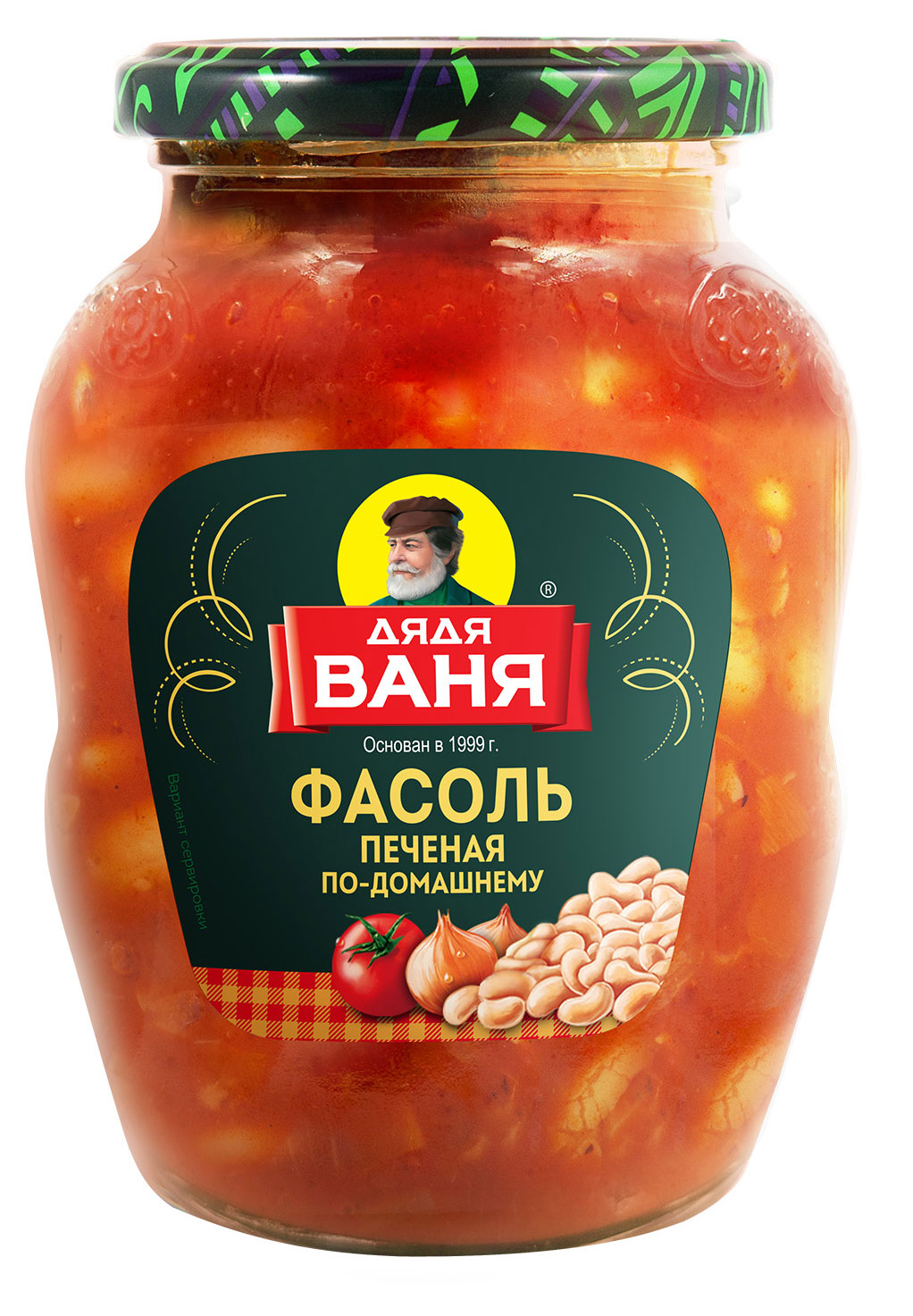 Фасоль печеная Дядя Ваня по-домашнему, 370 г