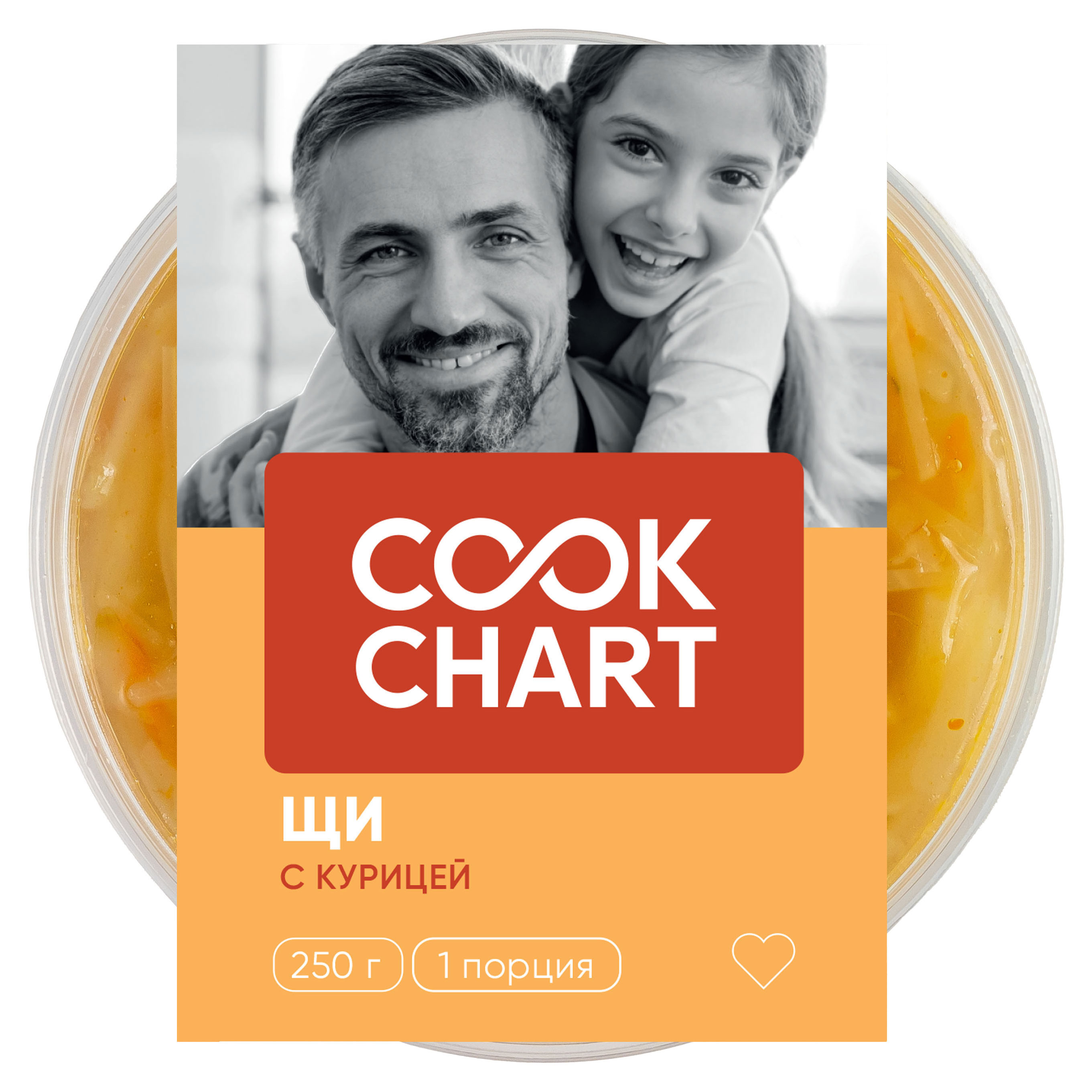 Суп Cook Chart Щи из свежей капусты с курицей, 250 г