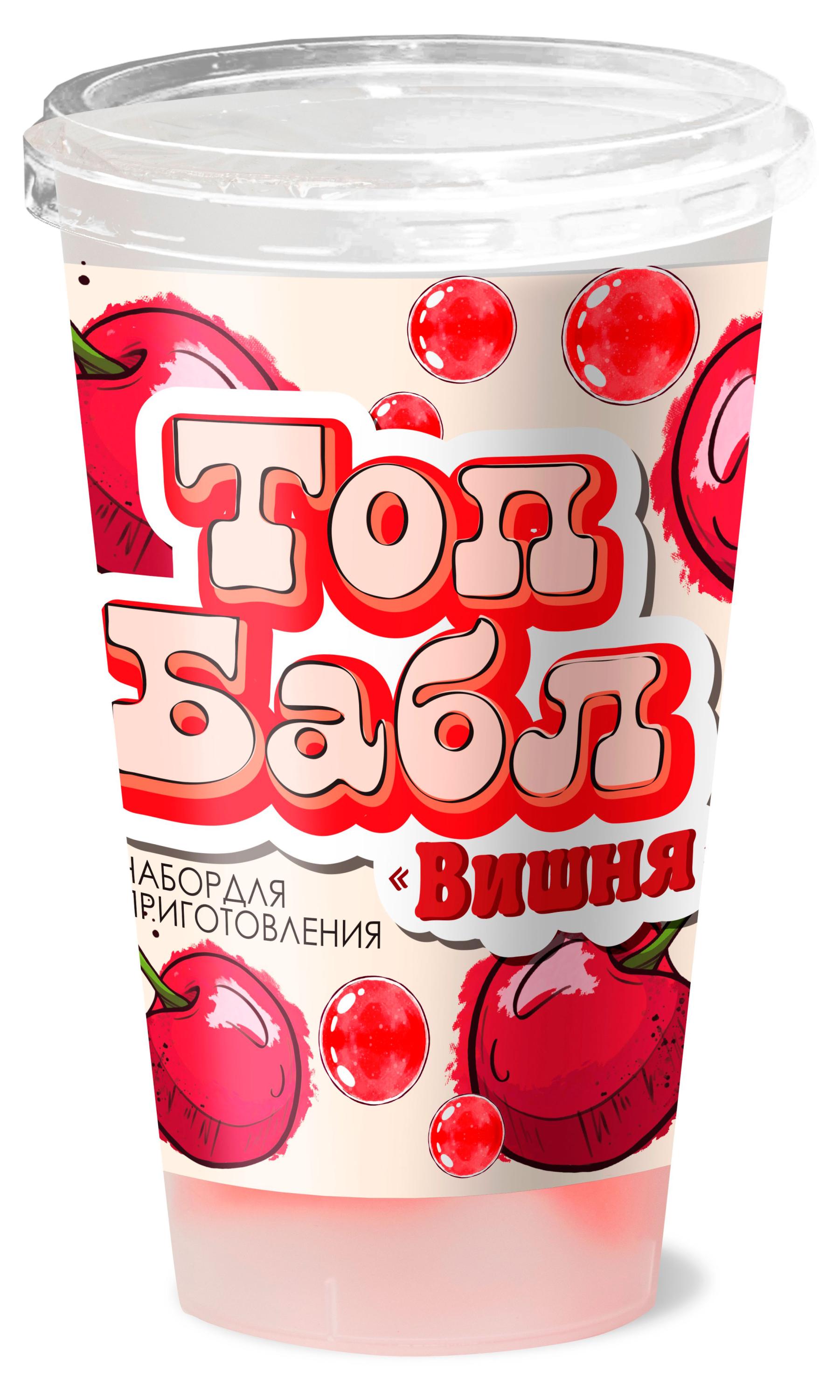Набор для приготовления бабл ти Топ Бабл со вкусом вишни, 87 г