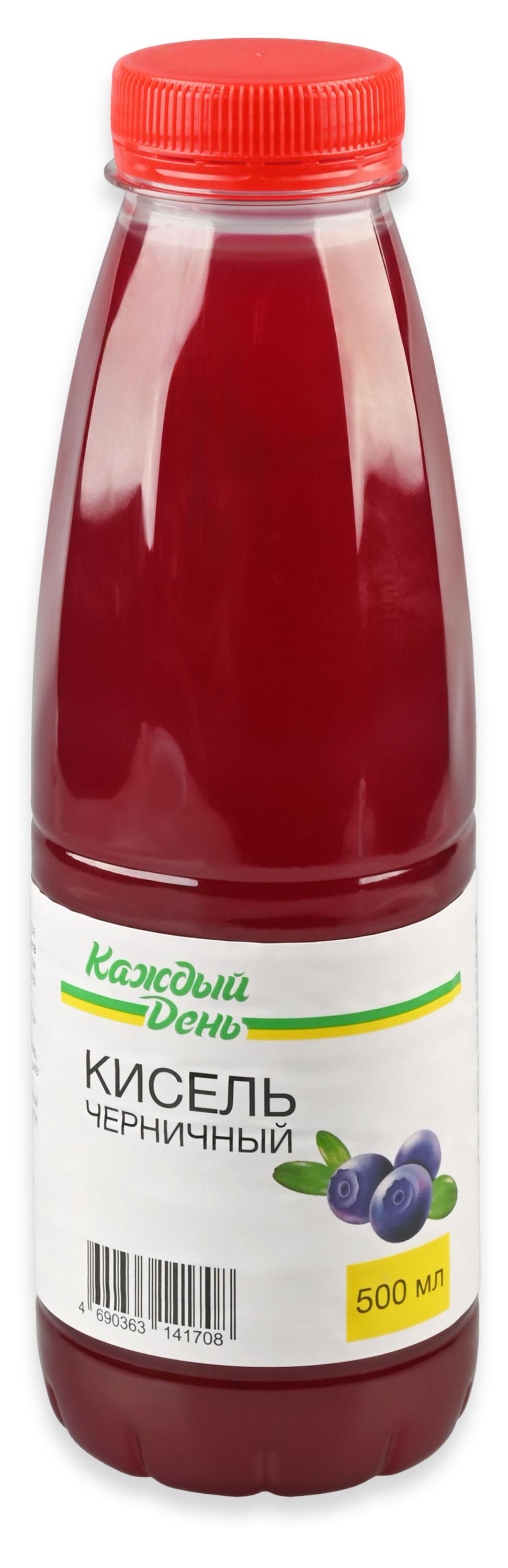 Кисель Каждый день Черника охлажденный, 500 г