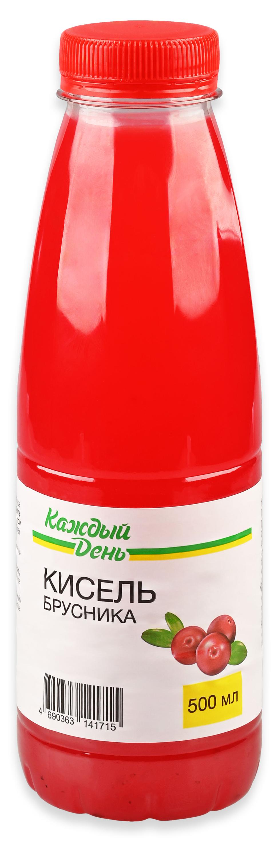 Кисель Каждый день Брусника охлажденный, 500 г