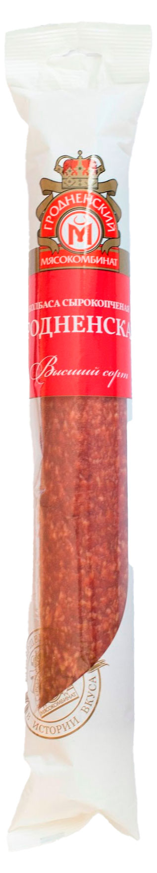 Колбаса сырокопченая Гродно Гродненская оригинальная Беларусь, ~ 450 г
