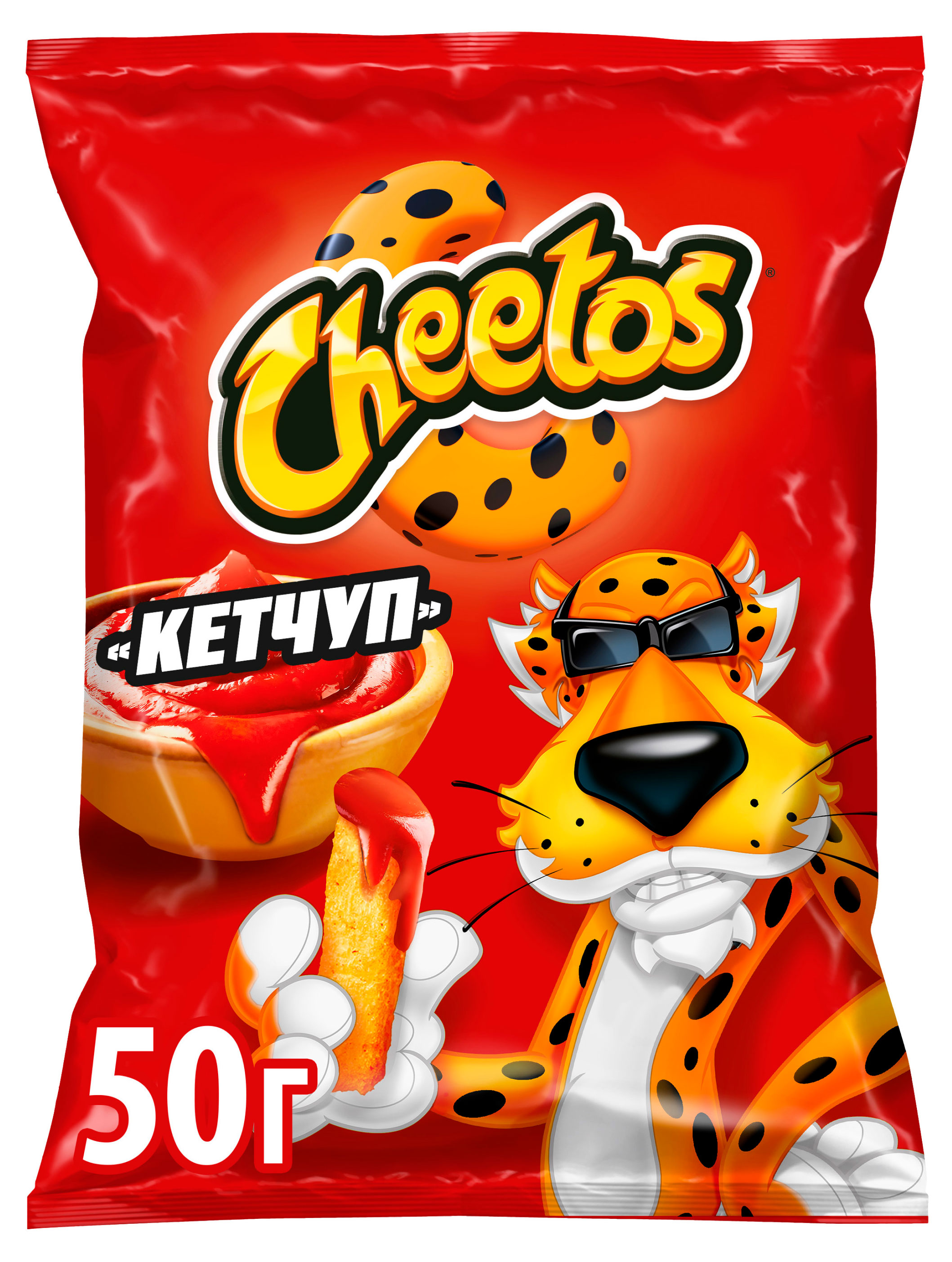 Снеки кукурузные Cheetos кетчуп, 50 г