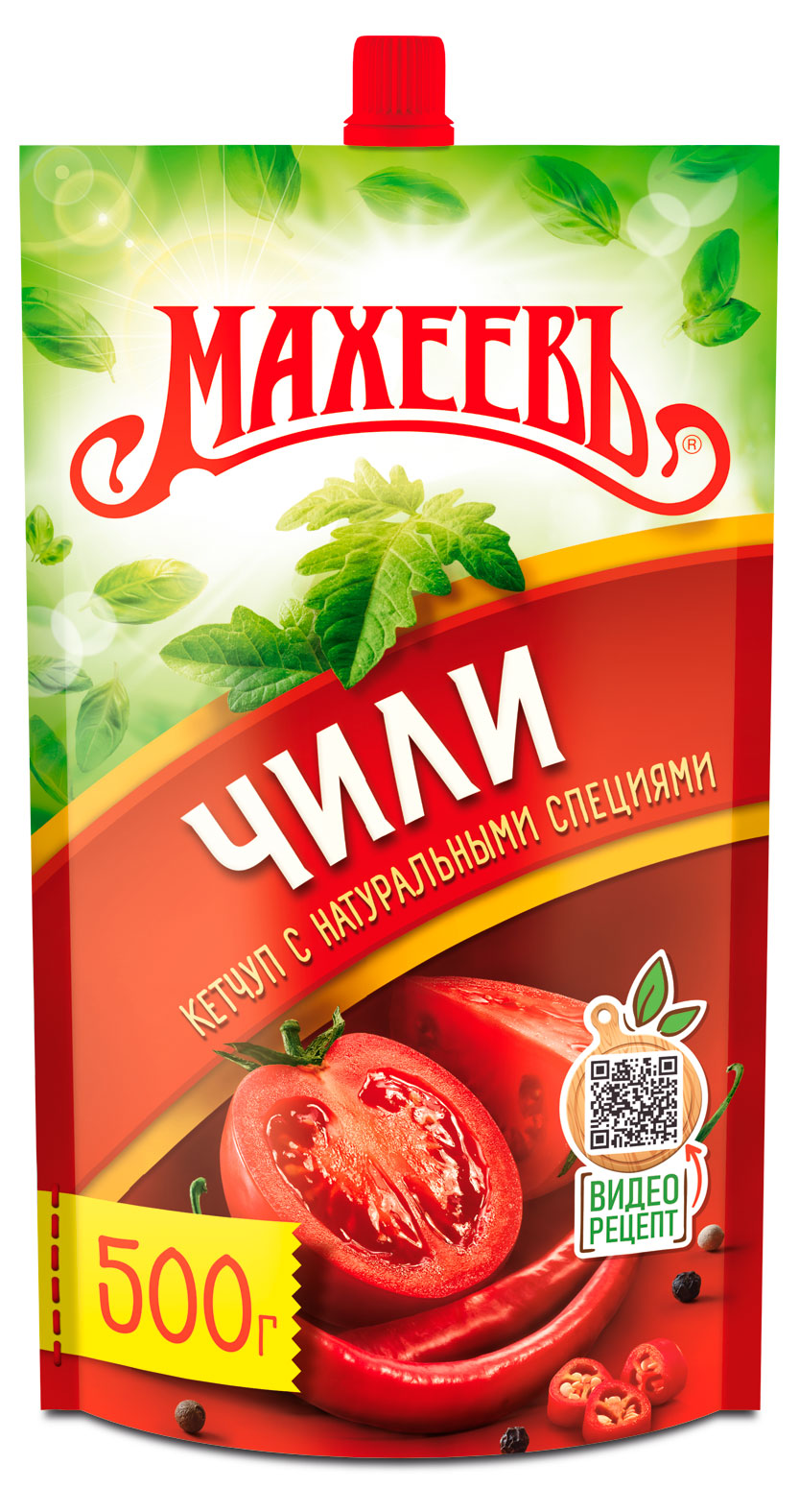 Кетчуп томатный МАХЕЕВЪ Чили, 500 г