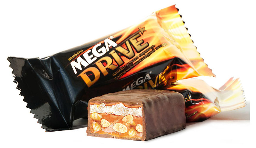 Конфеты Красный октябрь Mega Drive, вес