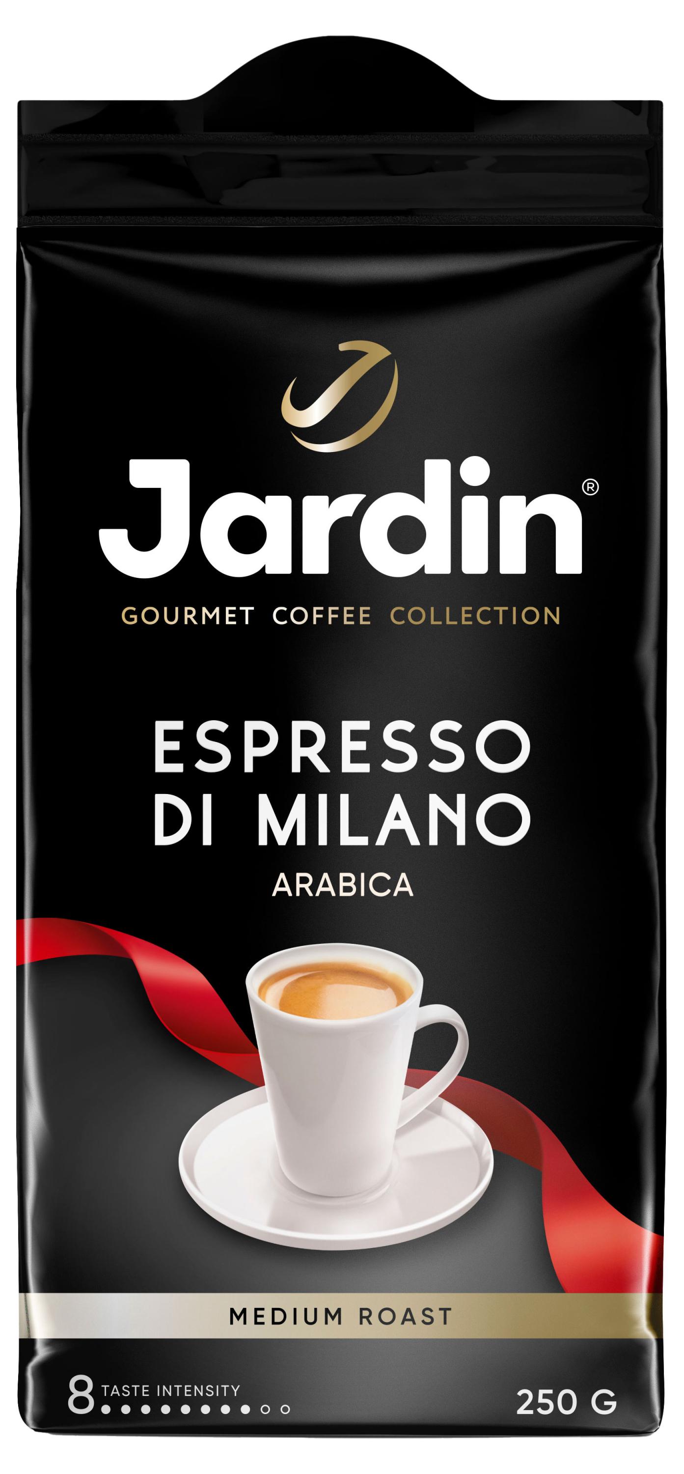 Кофе молотый Jardin Espresso di Milano, 250 г