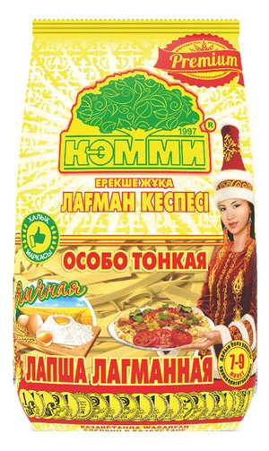 Макаронные изделия КЭММИ Особо тонкая лапша, 250 г