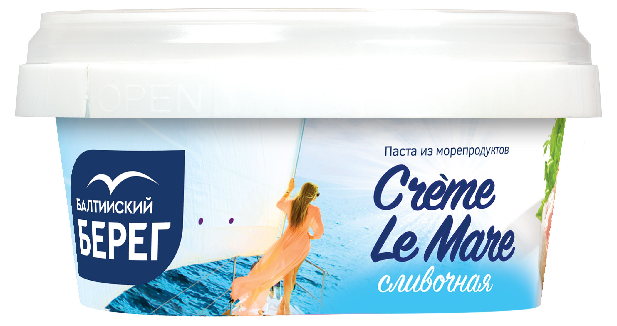 Паста из морепродуктов Балтийский Берег Creme Le Mare сливочная, 150 г