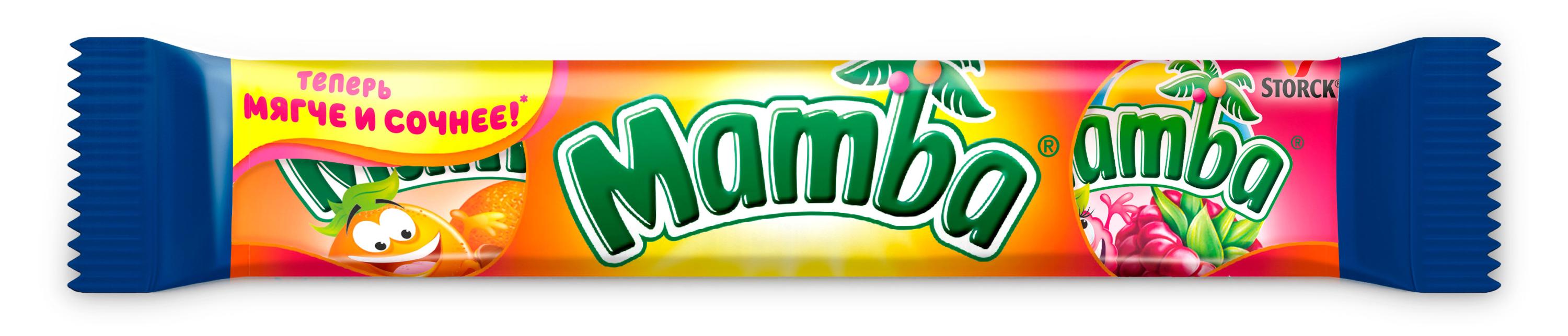 Конфеты жевательные Mamba Германия, 79,5 г