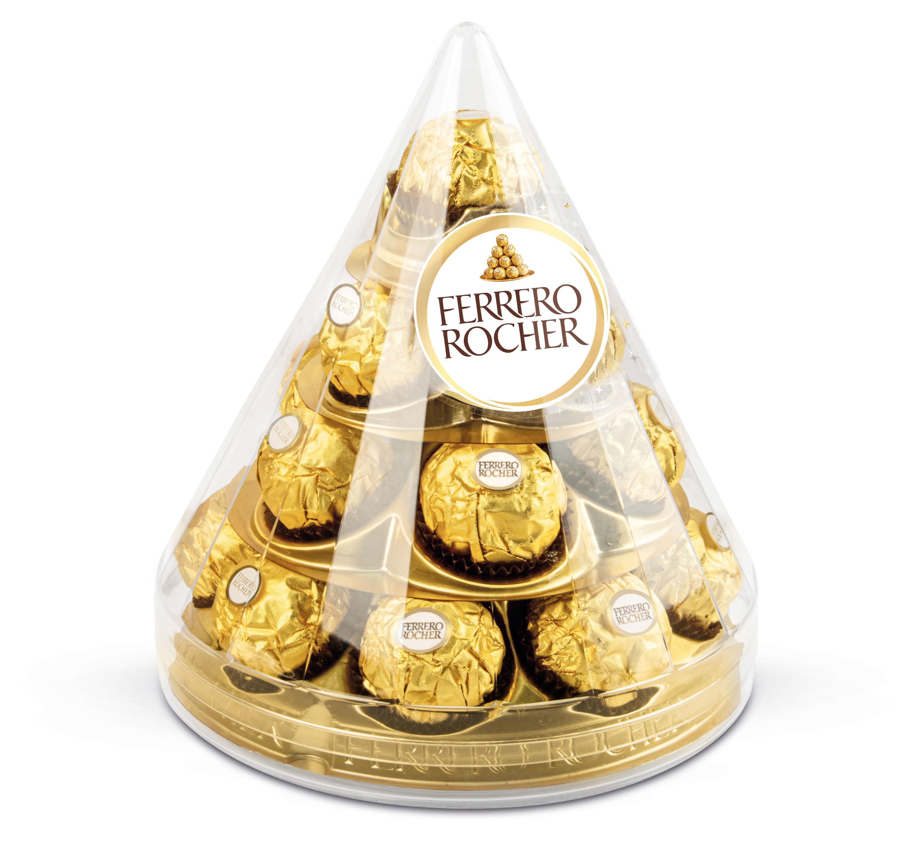 Конфеты FERRERO Rocher из молочного шоколада с начинкой из крема и лесного ореха Италия, 212,5 г