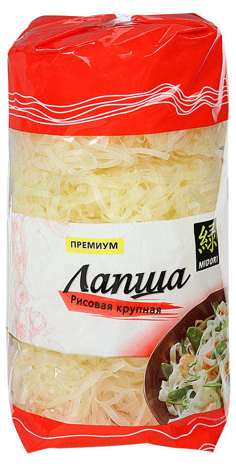 Макаронные изделия MIDORI Премиум лапша Китай, 380 г