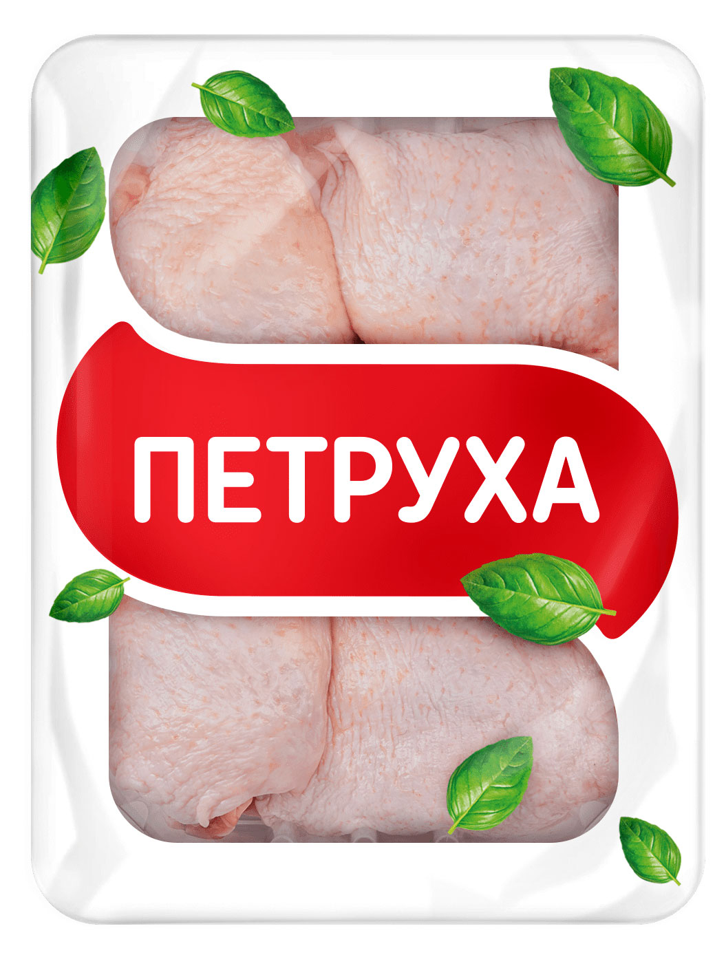 Бедро цыпленка-бройлера Петруха охлажденное, 750 г