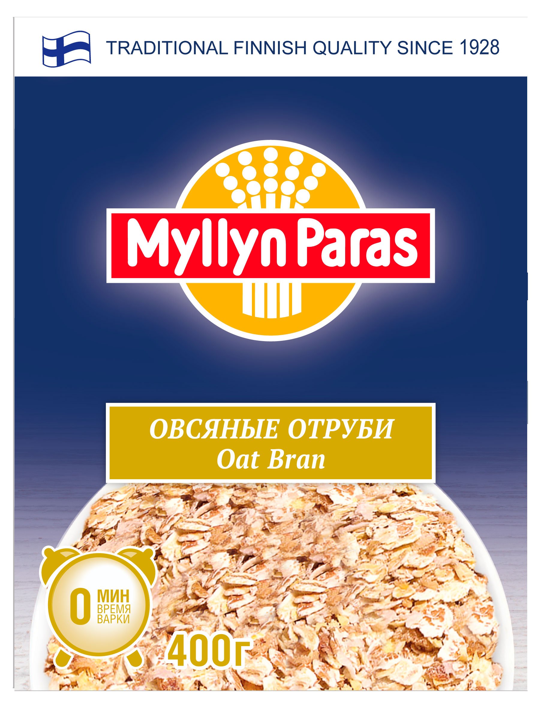 Отруби овсяные Myllyn Paras 1928, 400 г