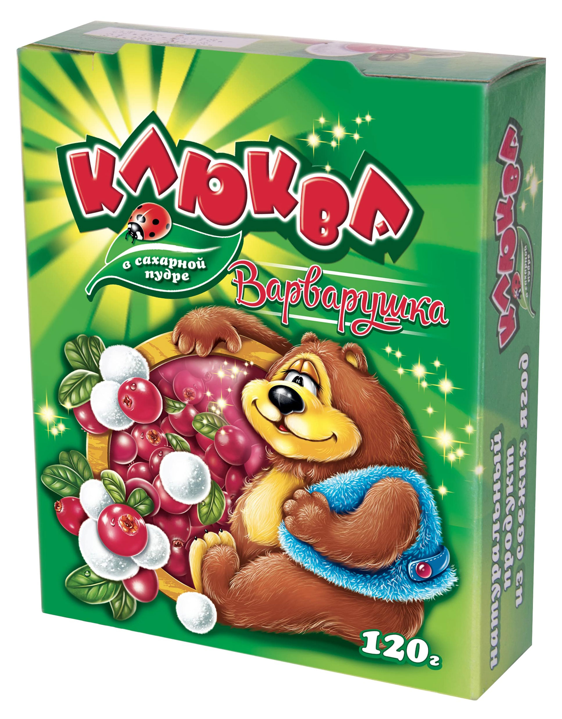 Клюква в пудре Варварушка, 120 г