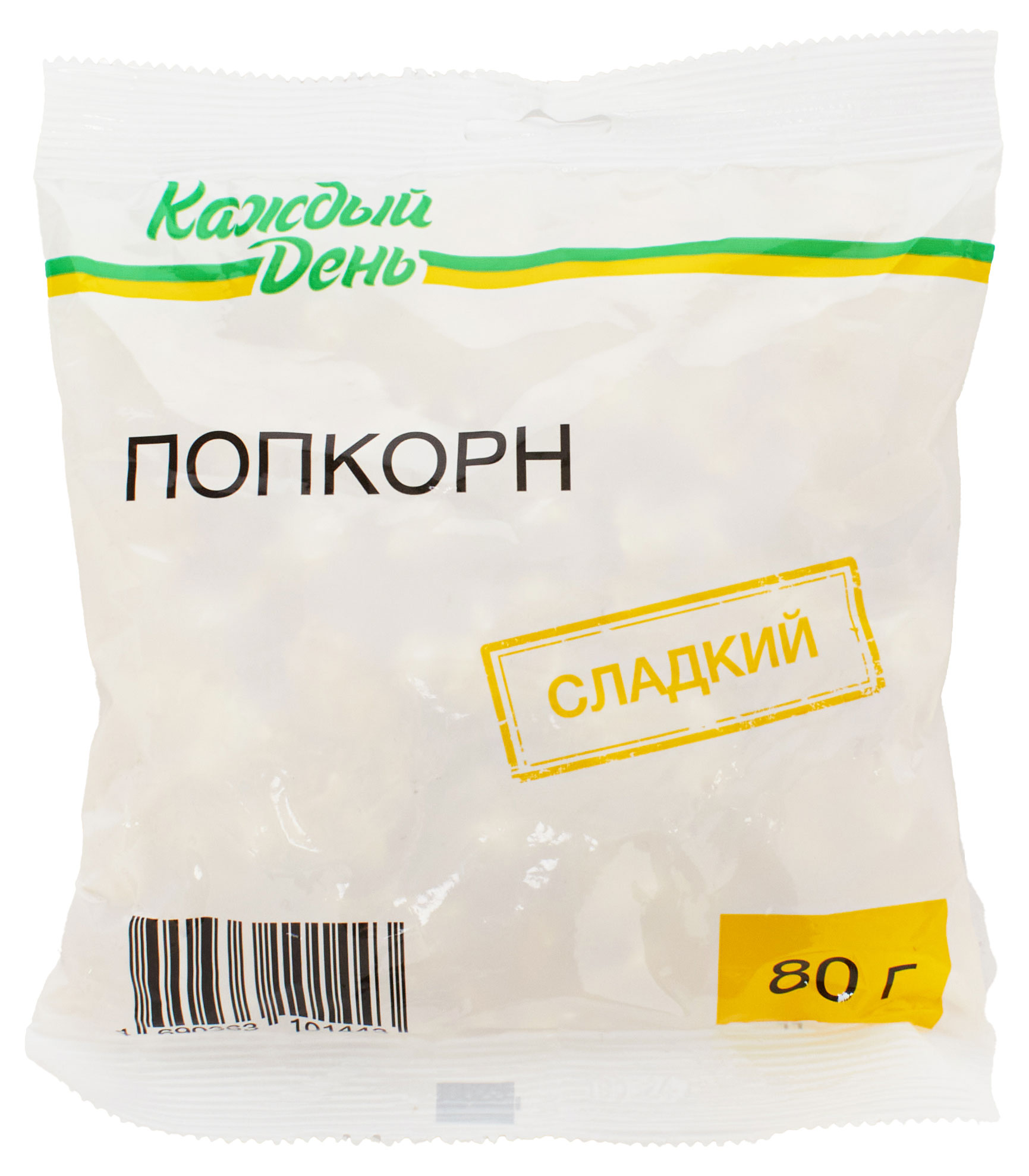 Попкорн сладкий Каждый День, 80 г