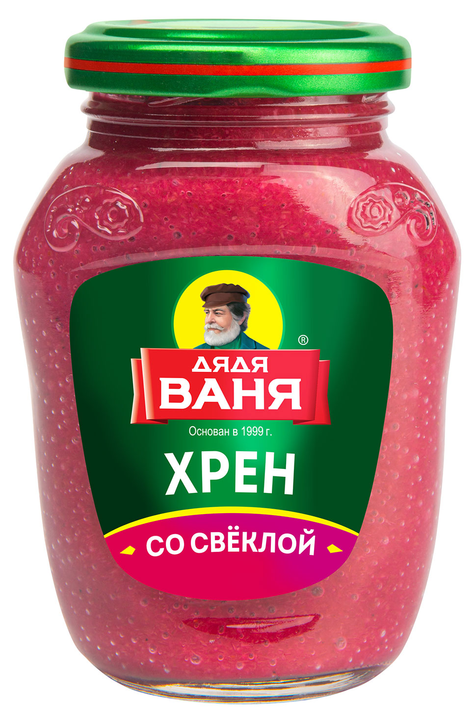 Хрен русский Дядя Ваня со свеклой, 140 г