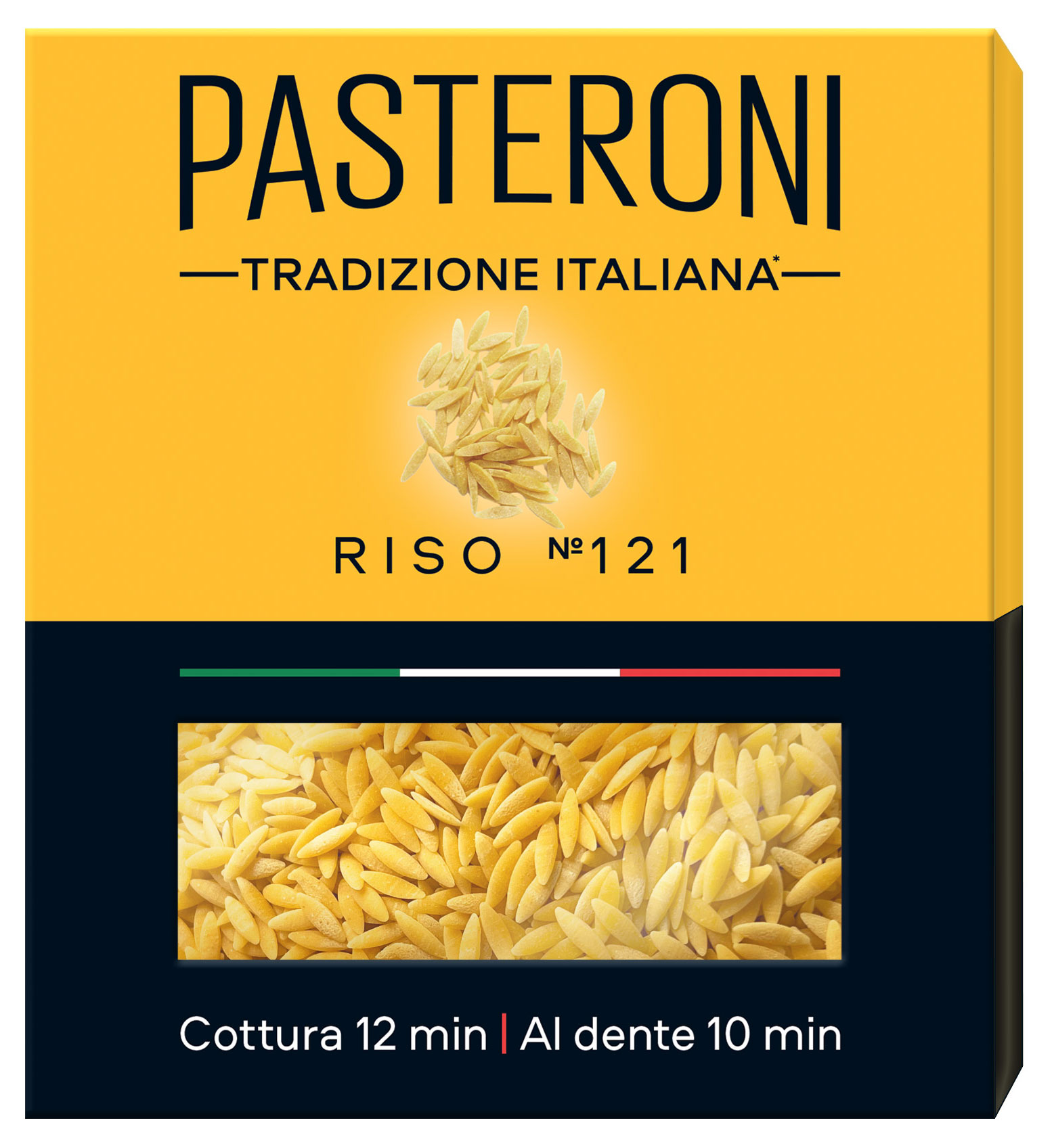 Макаронные изделия Pasteroni Riso 121 рис, 400 г