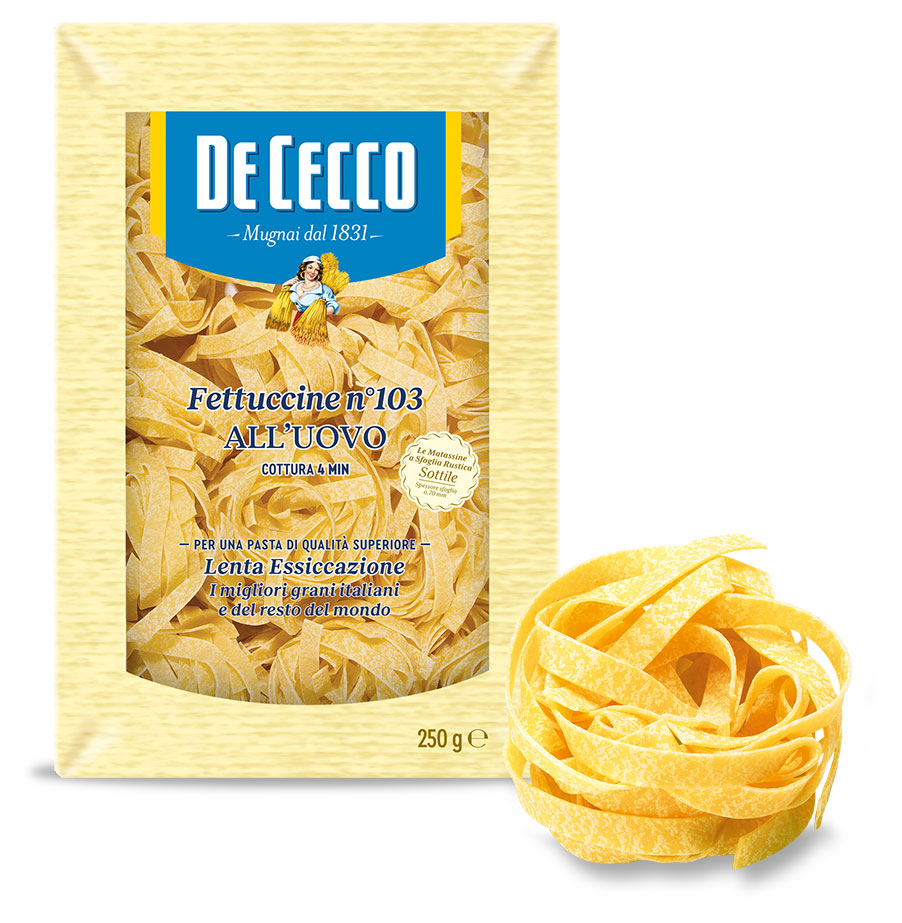 Макаронные изделия De Cecco Fettuccine 103 лапша, 250 г