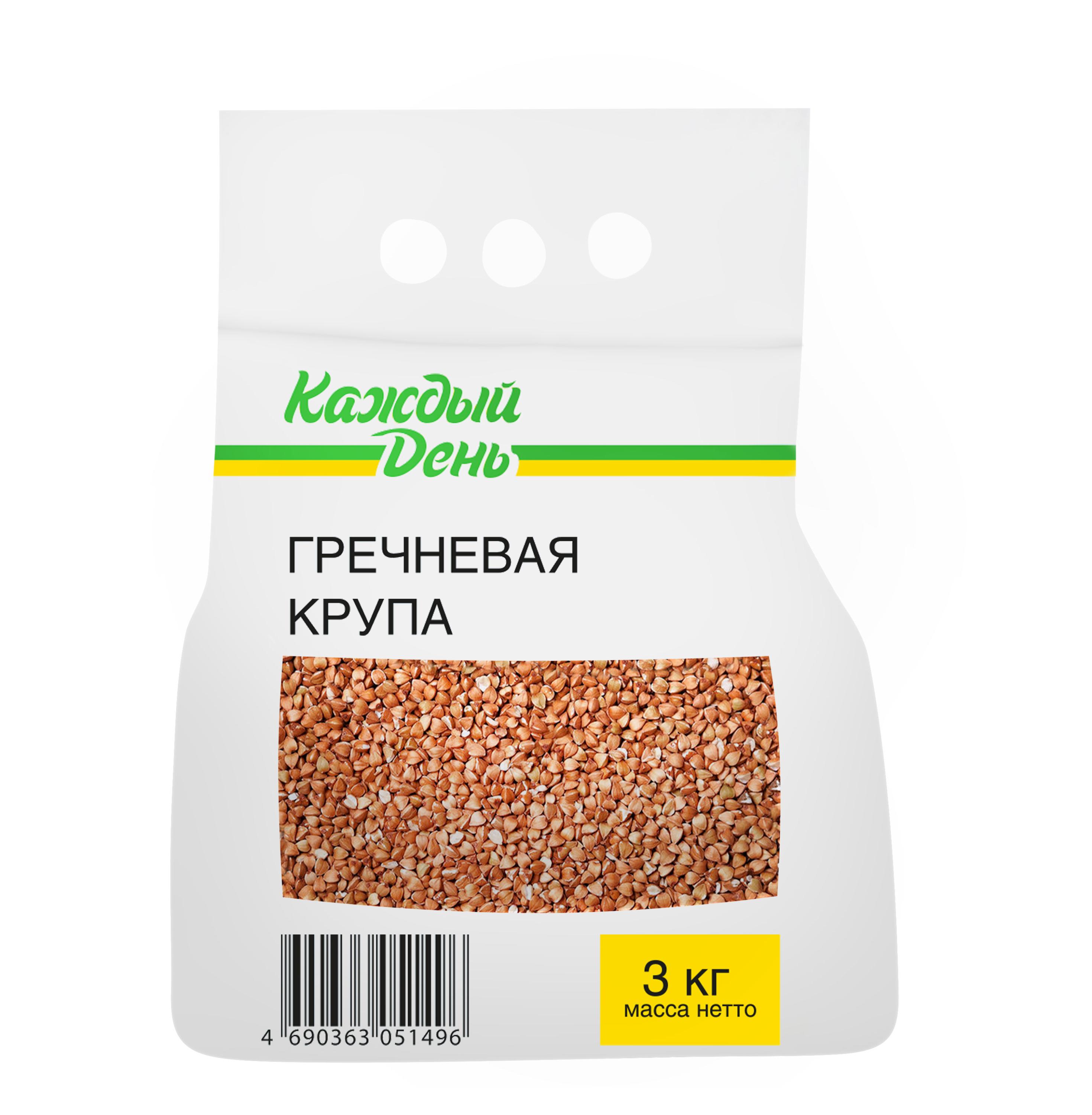 Крупа гречневая Каждый день, 3 кг
