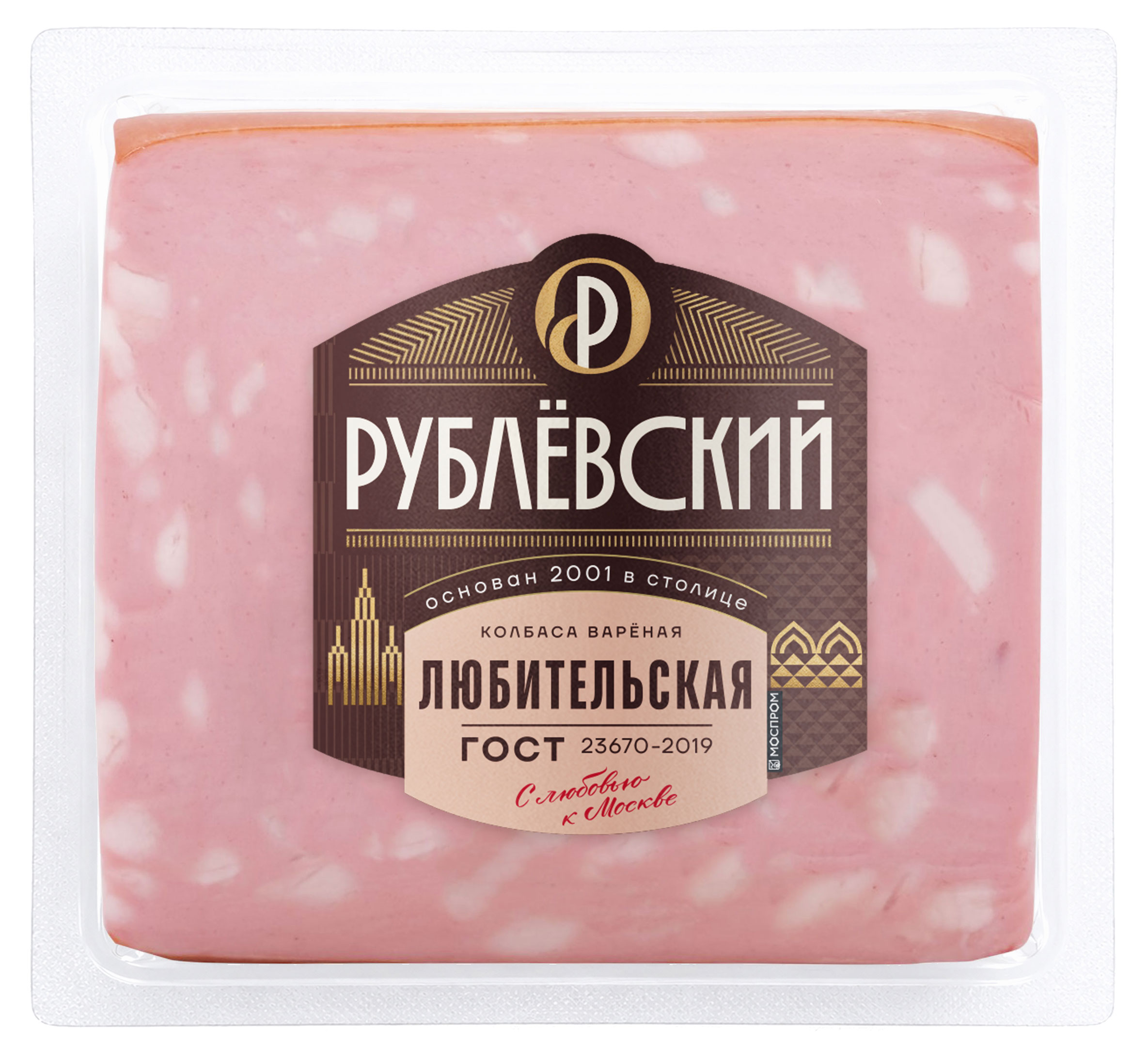 Колбаса вареная Рублёвский Любительская, 400 г