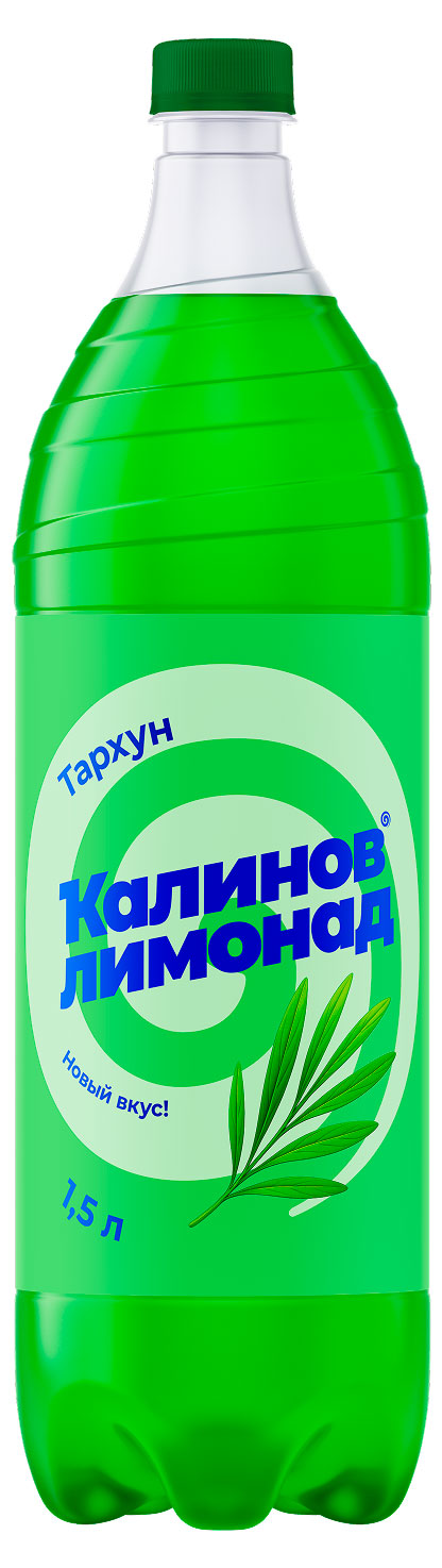 Напиток газированный Калинов Лимонад Тархун, 1,5 л