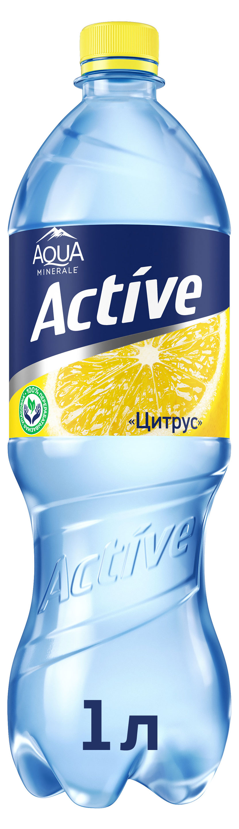 Вода негазированная Aqua Minerale Актив цитрус, 1 л