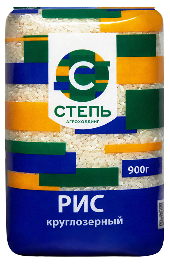 Рис круглозерный Степь, 900 г