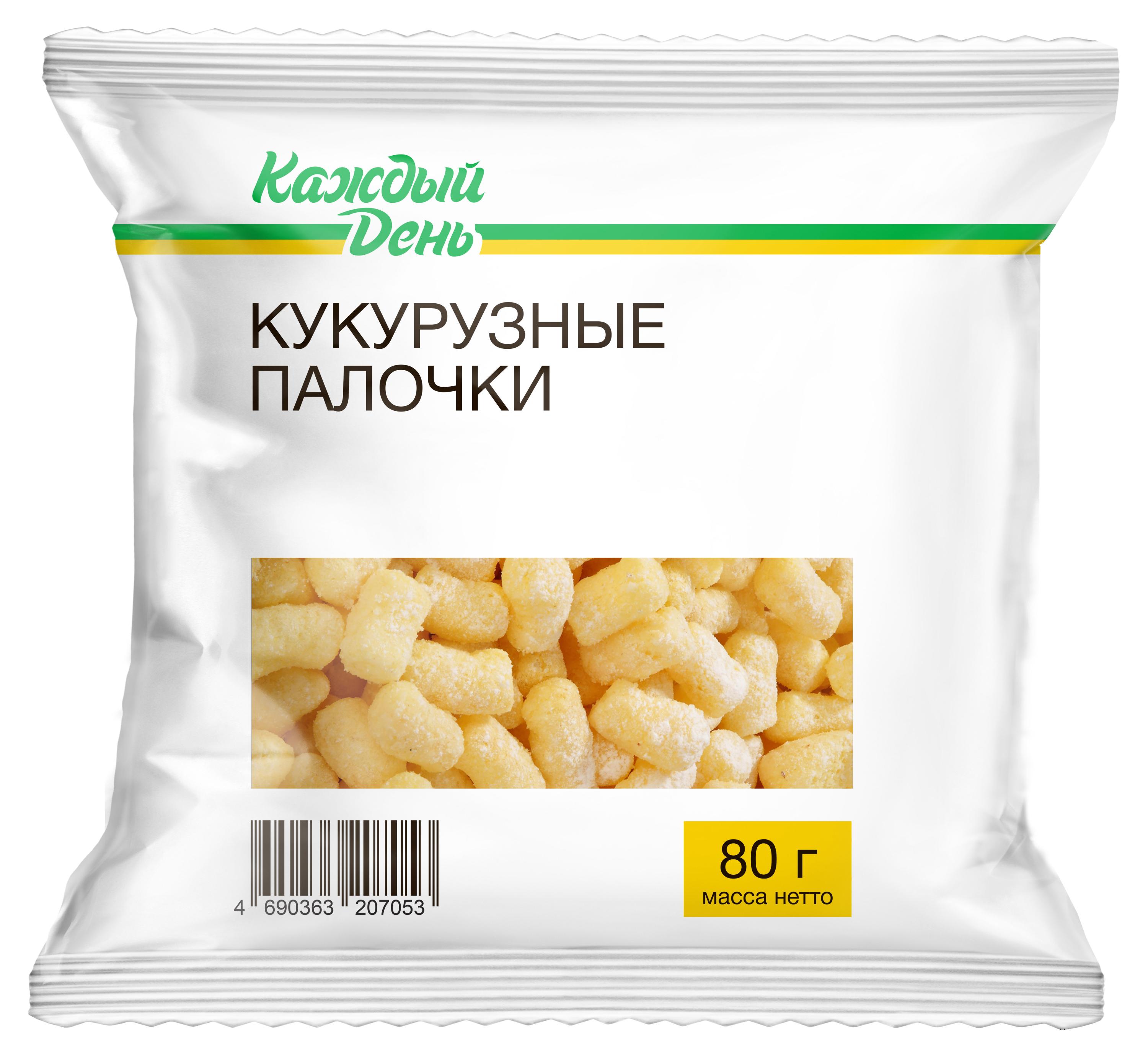 Палочки Каждый день кукурузные, 80 г