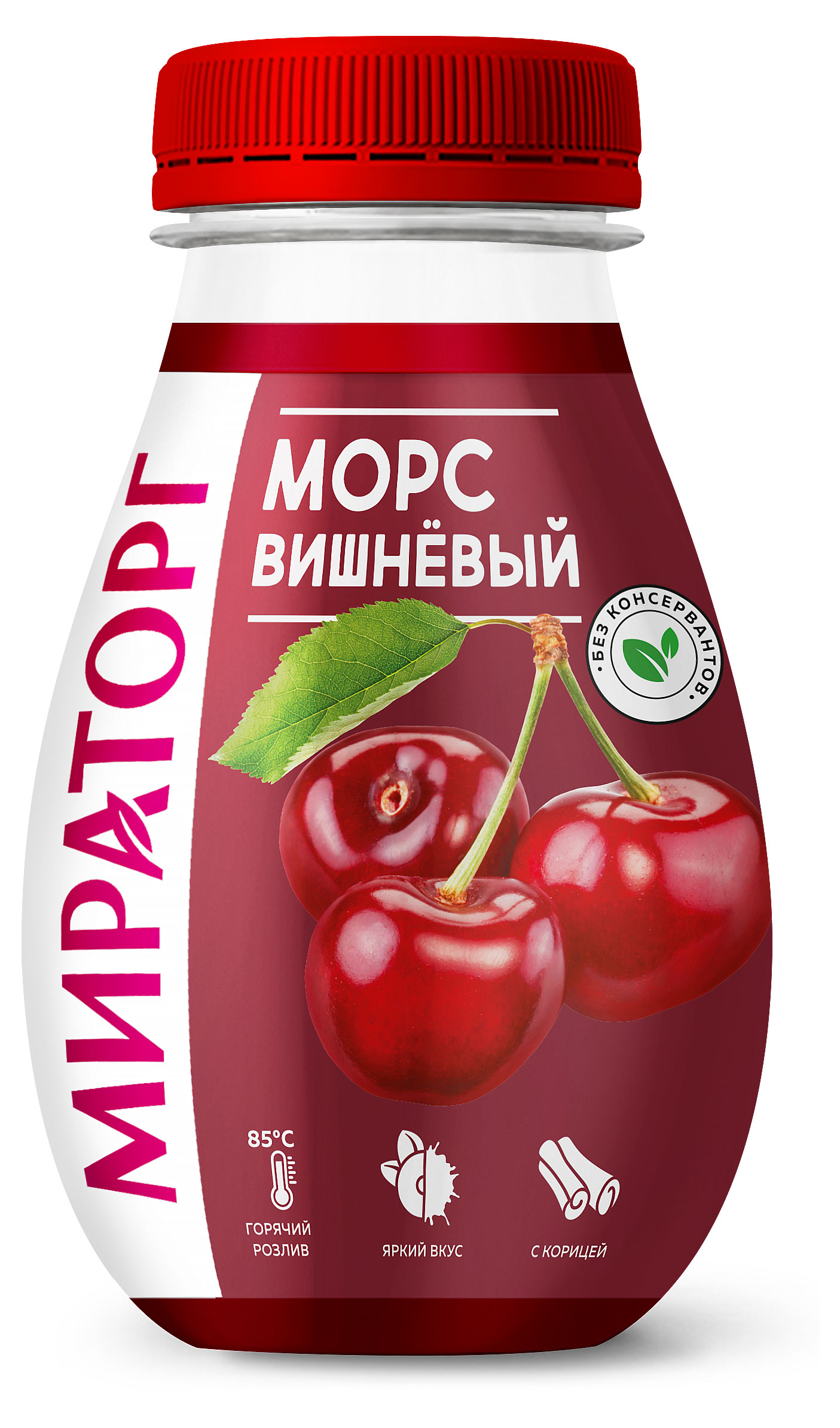 Морс вишневый Мираторг, 370 мл