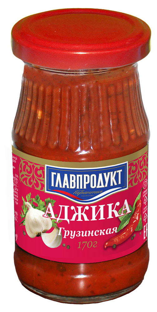 Аджика ГЛАВПРОДУКТ Грузинская, 170 г