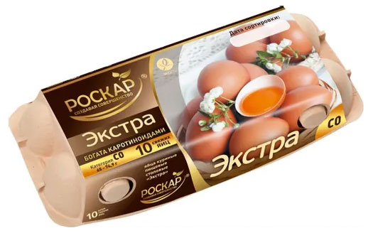 Яйцо куриное Экстра С0 коричневое, 10 шт