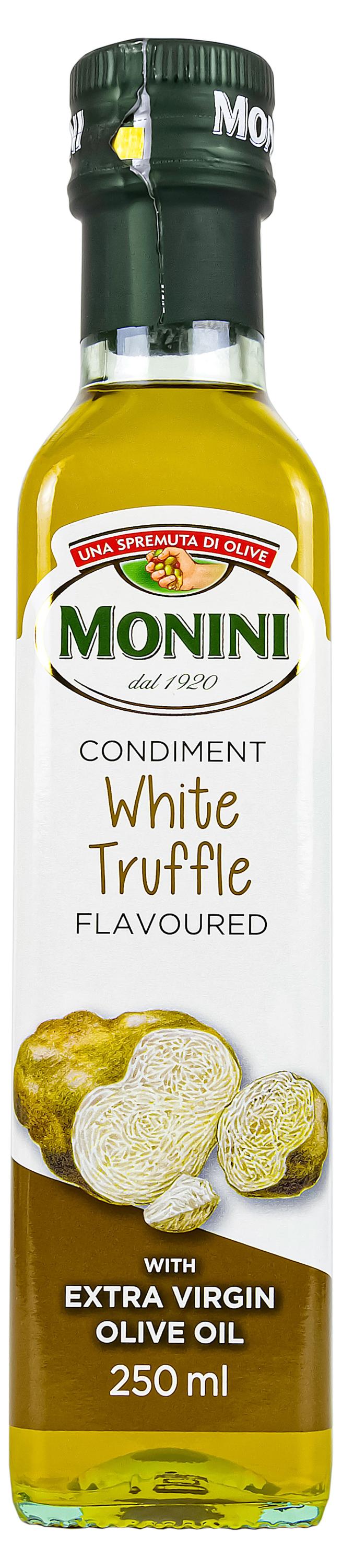 Масло оливковое Monini Extra Virgin нерафинированное с ароматом трюфеля Италия, 250 мл
