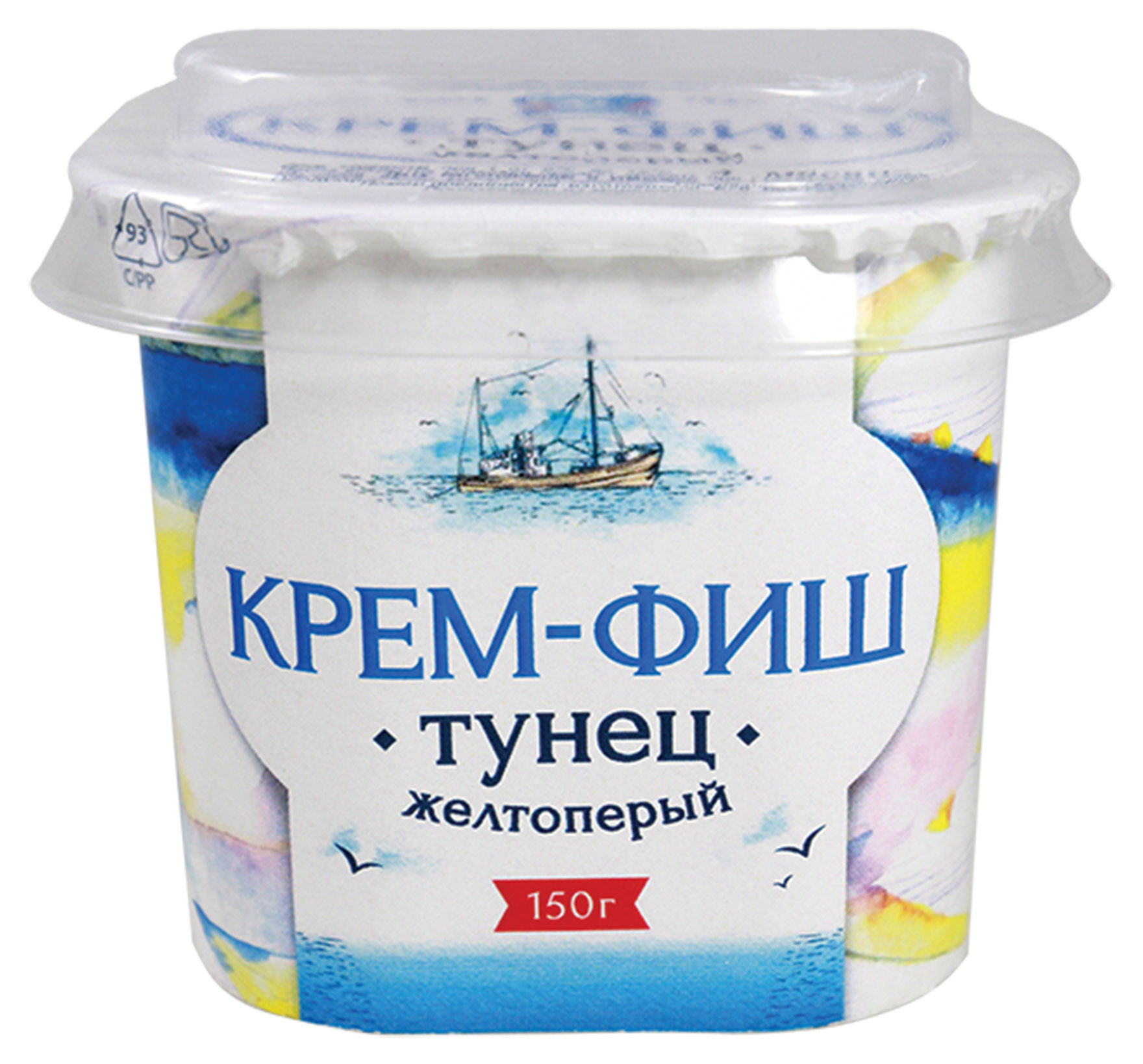 Паста рыбная Европром Крем-Фиш из тунца желтопёрого, 150 г
