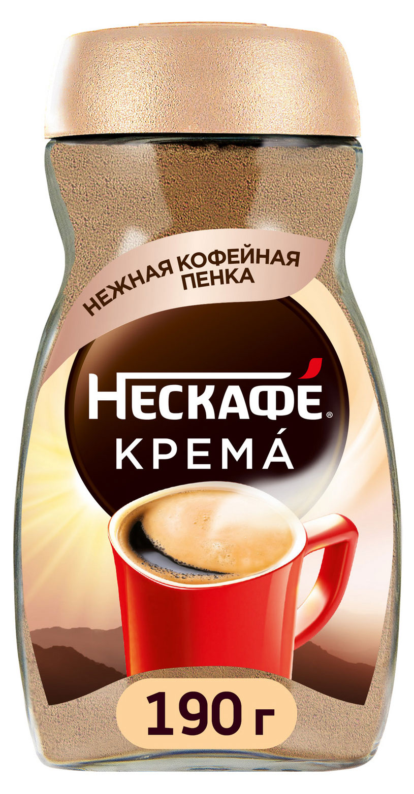 Кофе растворимый Нескафе Классик Крема, 190 г