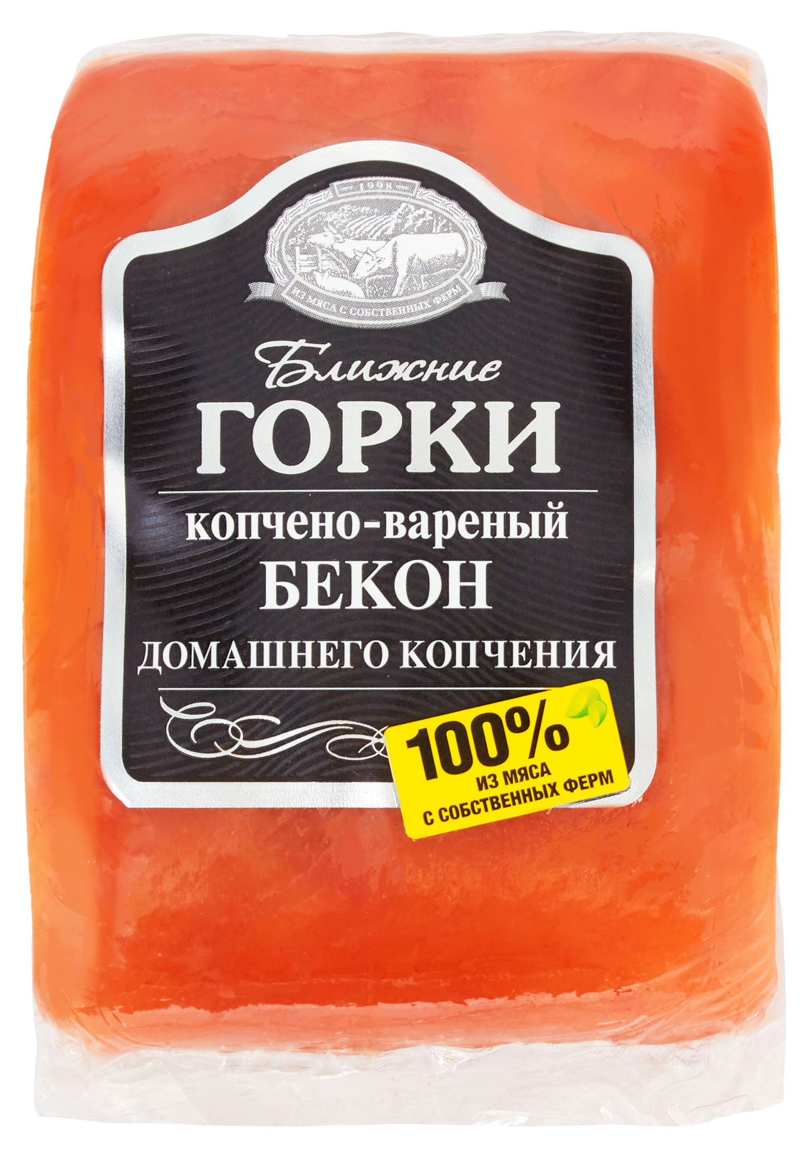 Бекон Ближние Горки домашнего копчения, 350 г