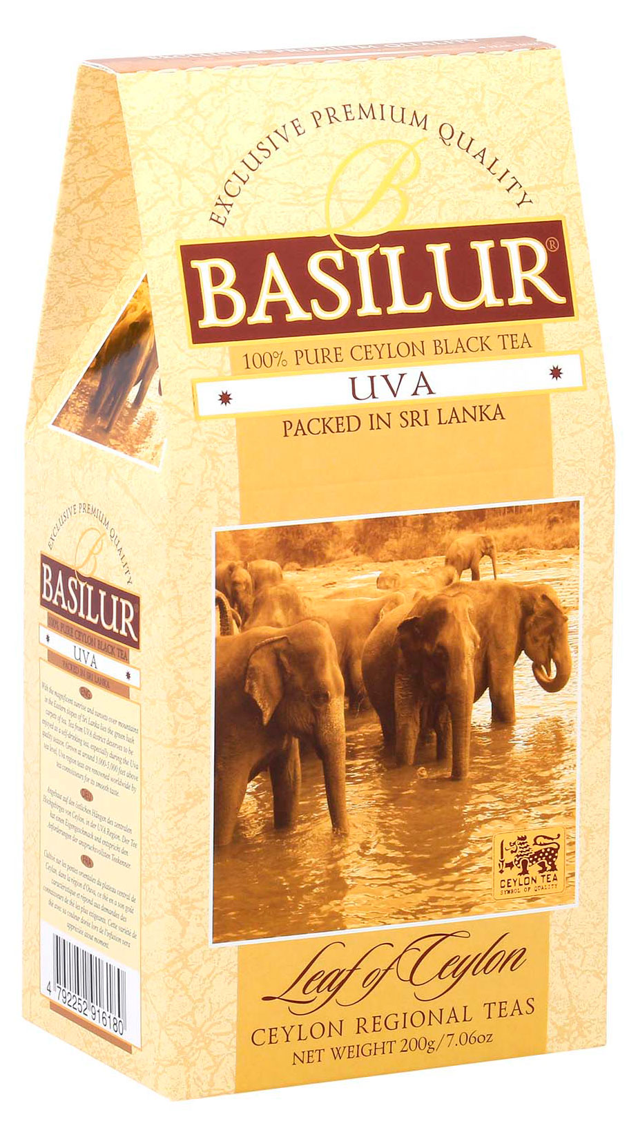 Чай черный Basilur Чайный остров Цейлон GOLD листовой Шри-Ланка, 200 г