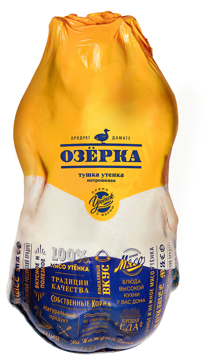 Тушка утенка Озерка 1 Сорт охлажденная, ~ 2,5 кг