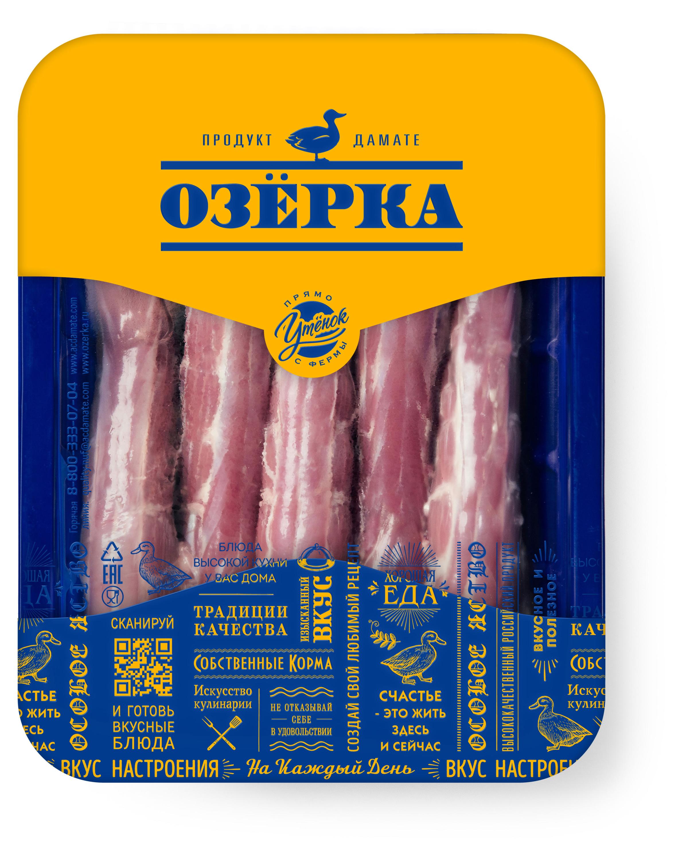 Шеи утиные Озерка без кожи охлажденные, ~ 0,8 кг