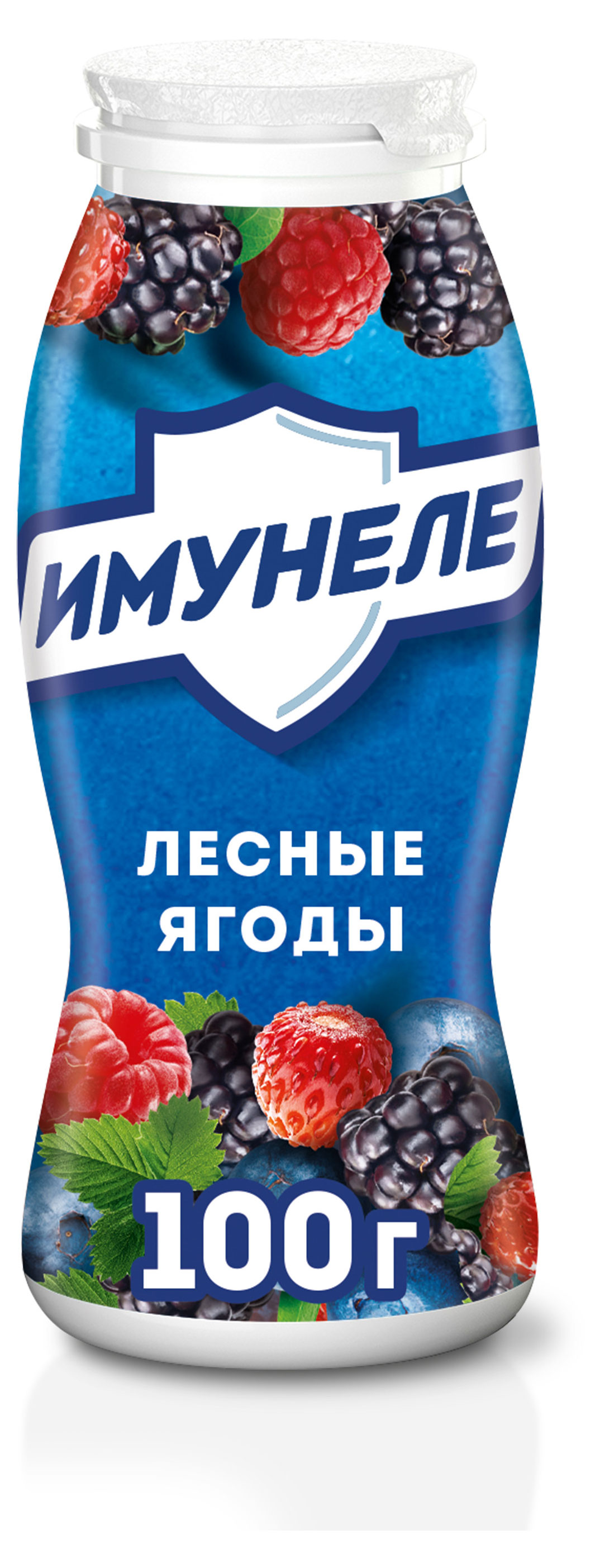 Напиток кисломолочный Имунеле Лесные ягоды 1,2% охлажденный, 100 г