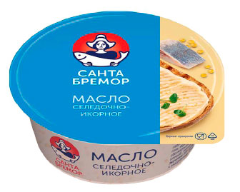 Масло селедочно-икорное Санта Бремор бутербродное, 100 г