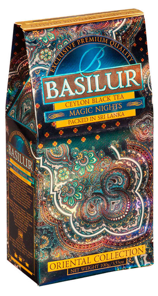 Чай черный Basilur Magic Nights листовой Шри-Ланка, 100 г