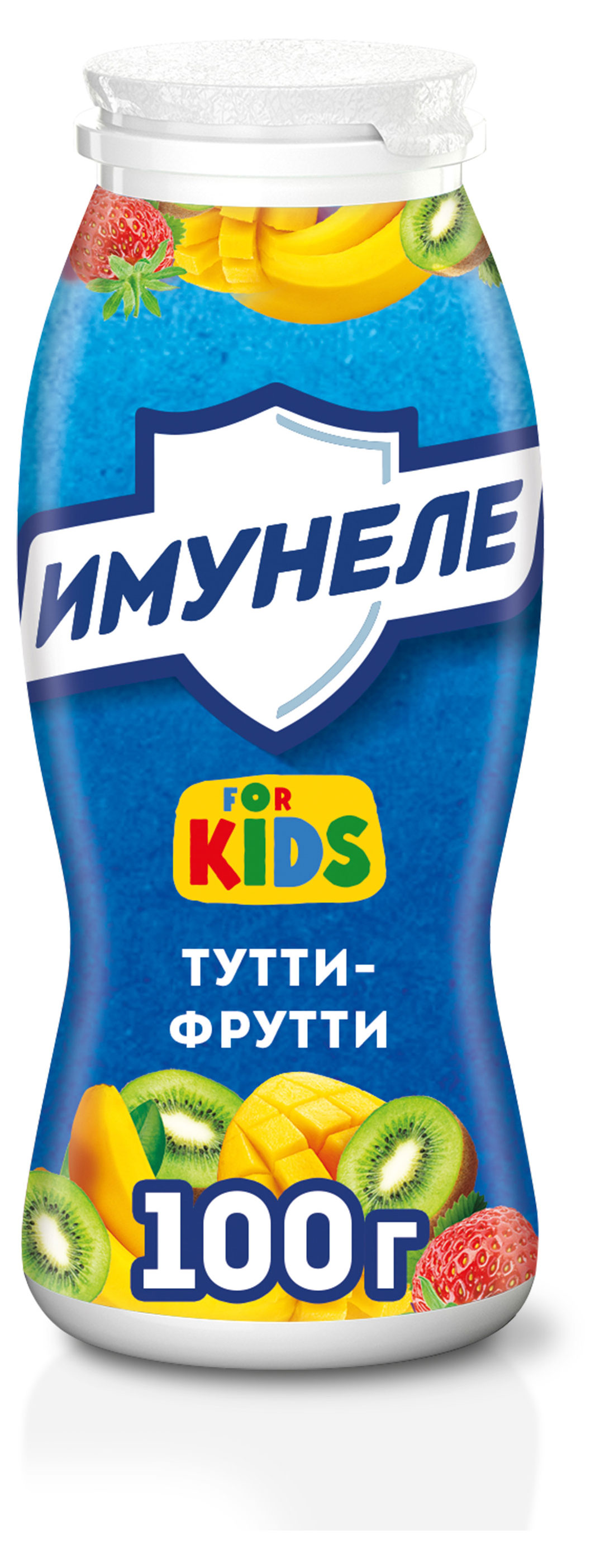 Напиток кисломолочный детский Имунеле Тутти-Фрутти for Kids 1,5% охлажденный, 100 г