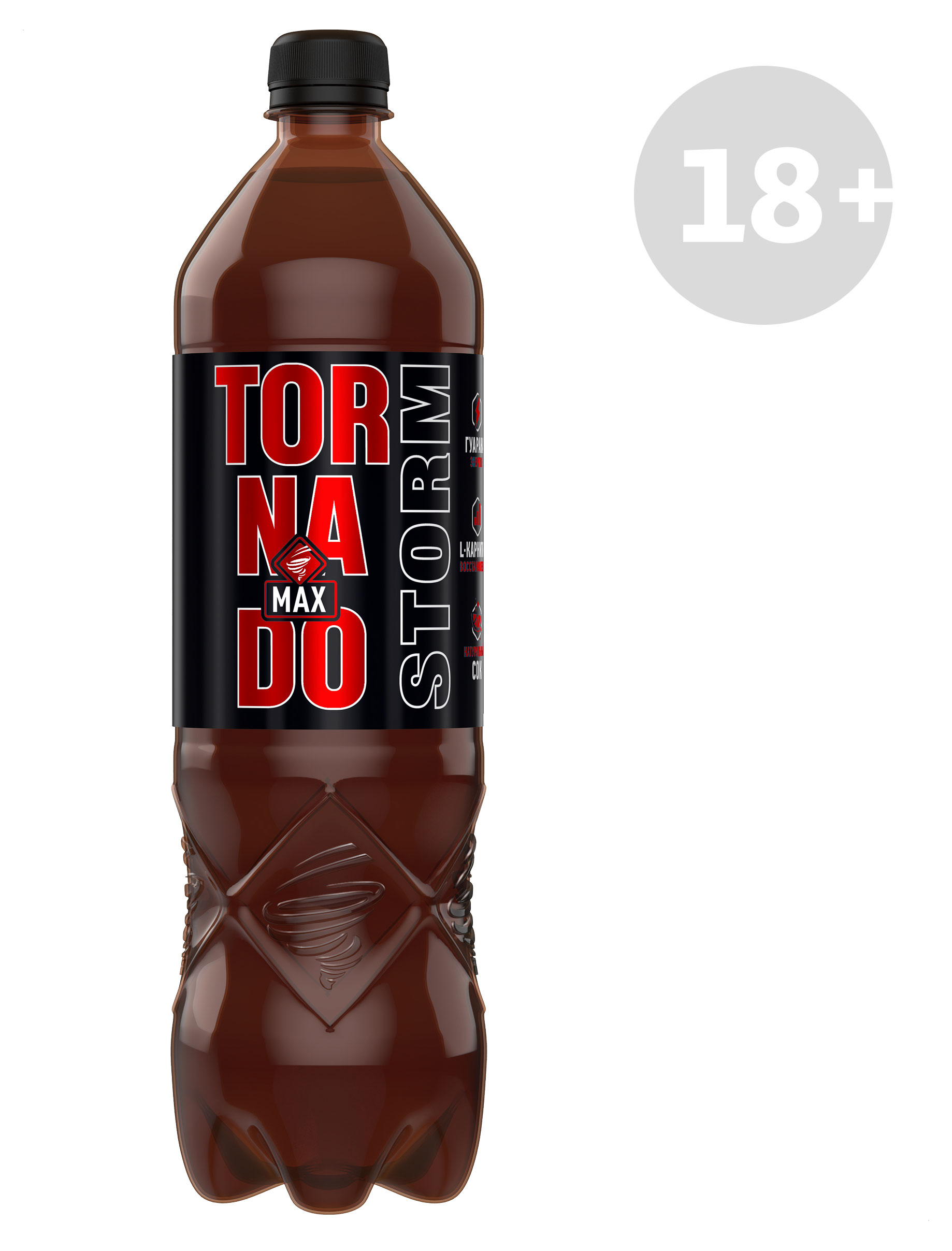 Напиток энергетический Tornado Max Storm, 1 л