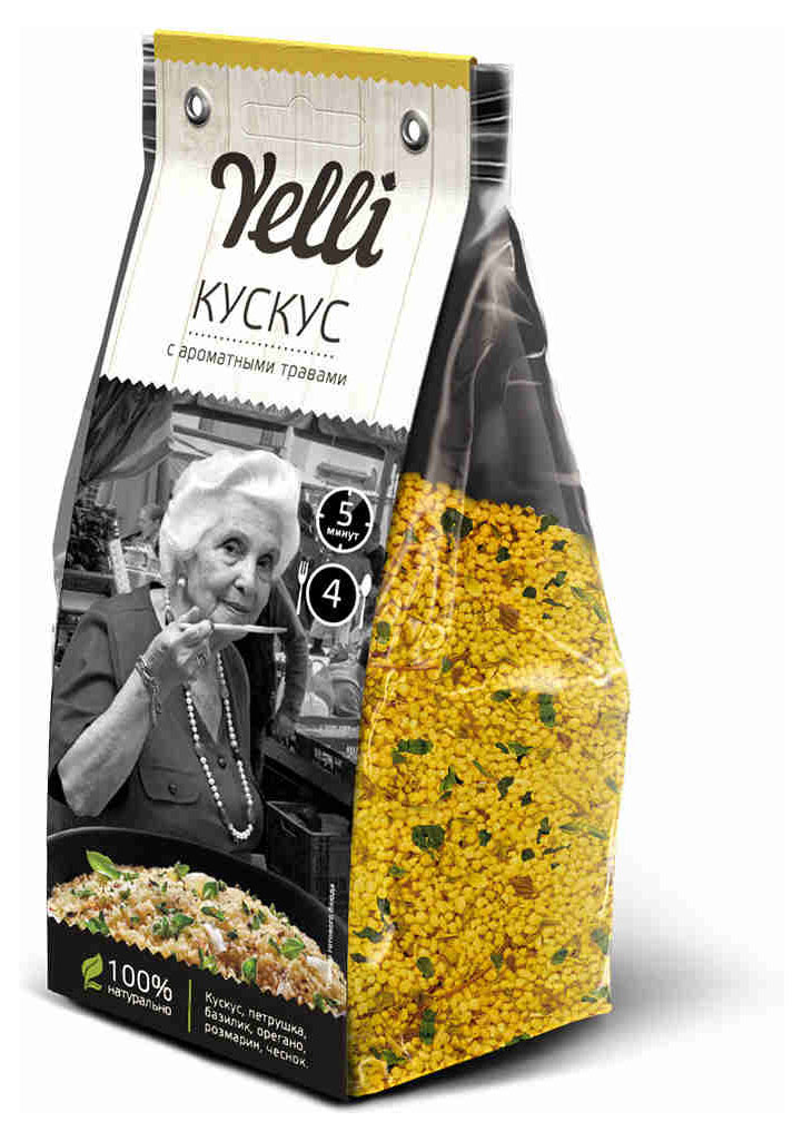 Кускус Yelli с ароматными травами, 250 г